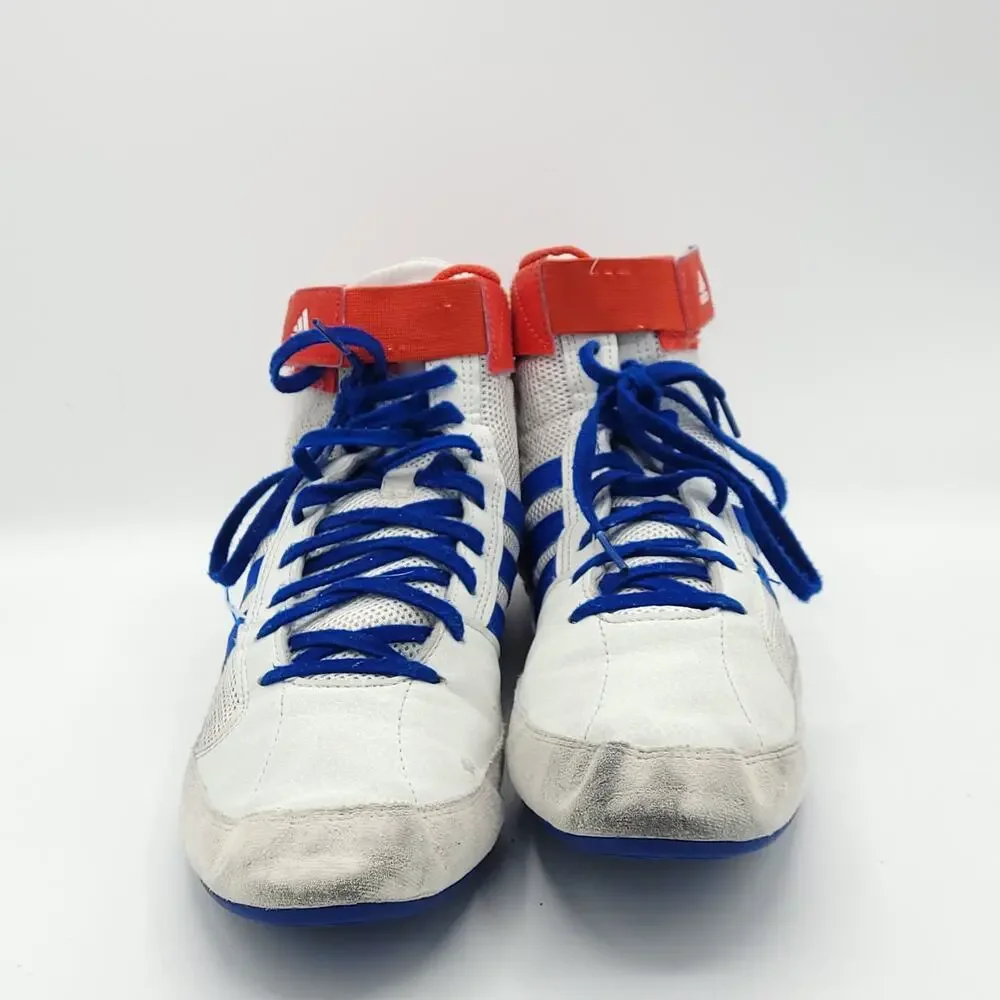 adidas HVC 2 BD7129 - White/Red/Royal Wrestling Boxing MMA men's size 10.5